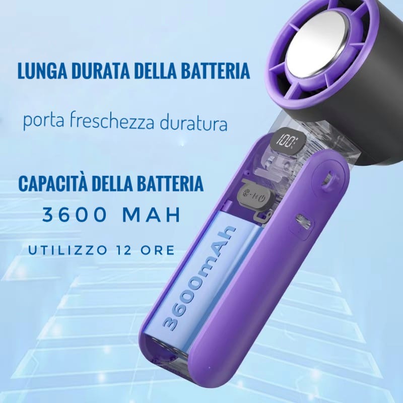 FRESCHISSIMO - Ventilatore Portatile ❄️