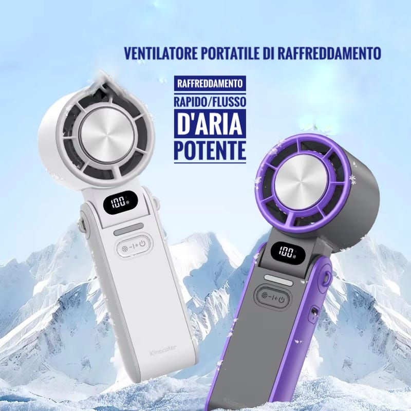 FRESCHISSIMO - Ventilatore Portatile ❄️